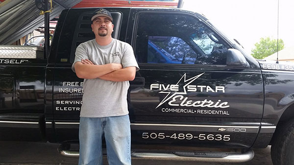 Five Star Electric providing professional electrical services