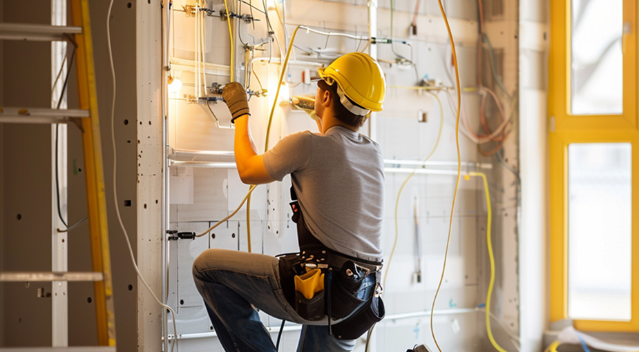 Home addition electrical wiring
