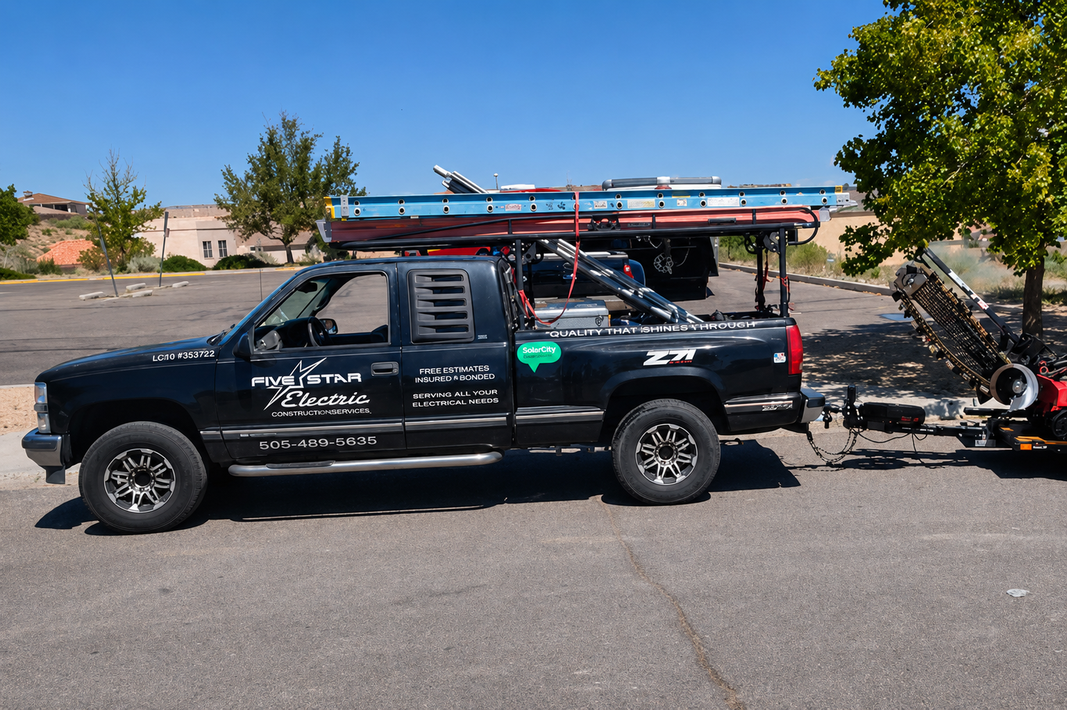 Five Star Electric providing professional electrical services
